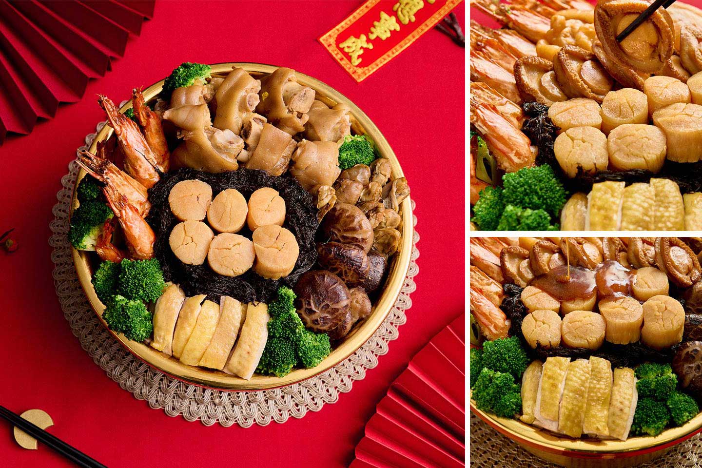 WASO Fat Choy and Dried Oyster Poon Choi, Serves 2-4 (Frozen)